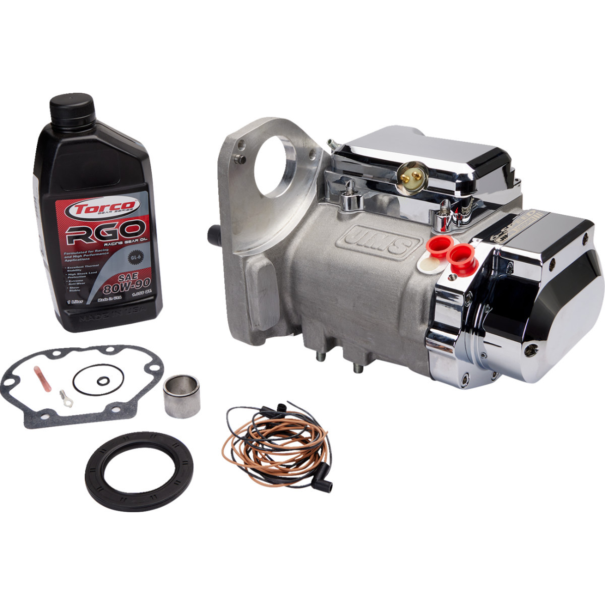 Jims #8000C6 - 6-Speed Overdrive Transmission Assembly - '91-'99 Softail
