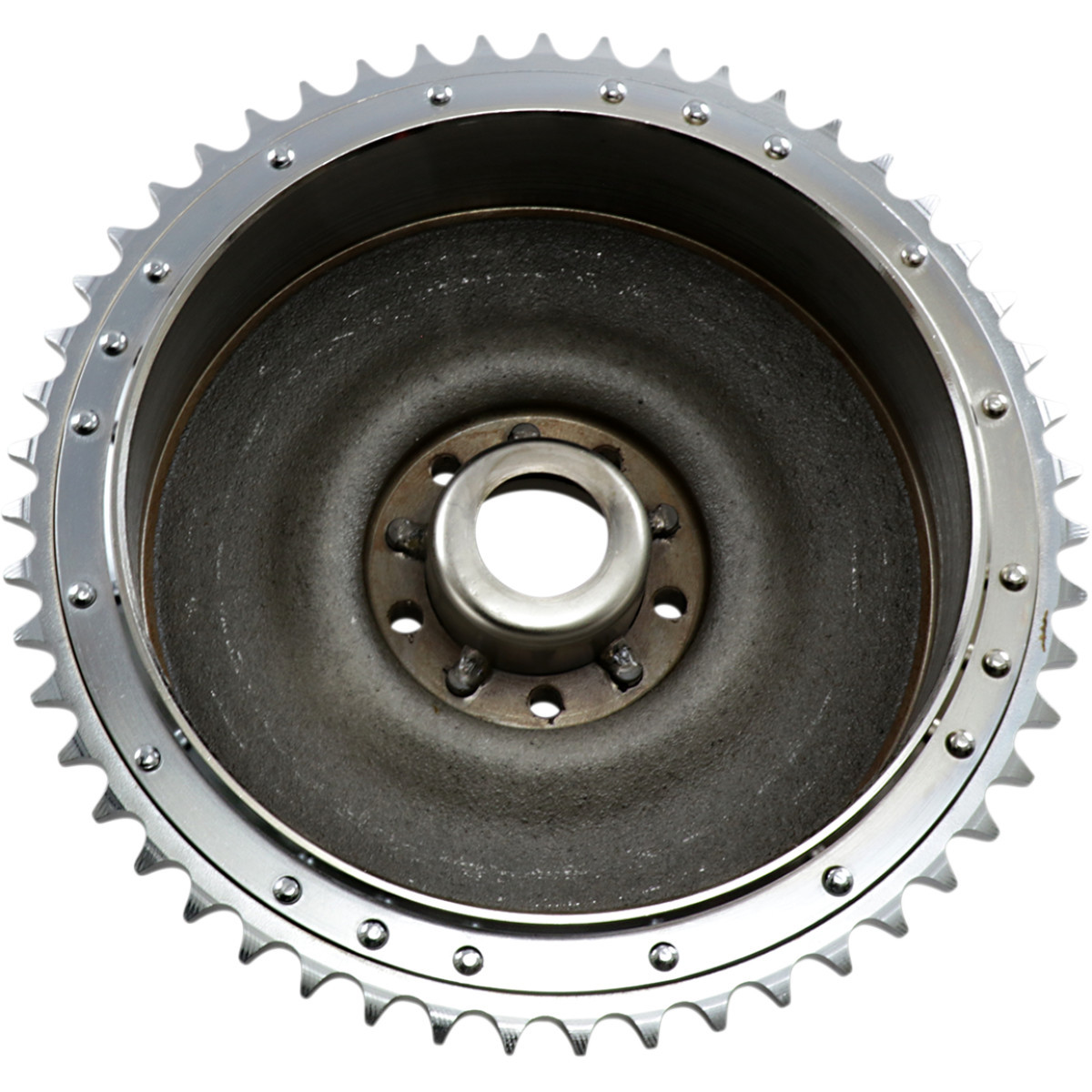 Drag Specialties - Brake Drum with Sprocket - 63-66