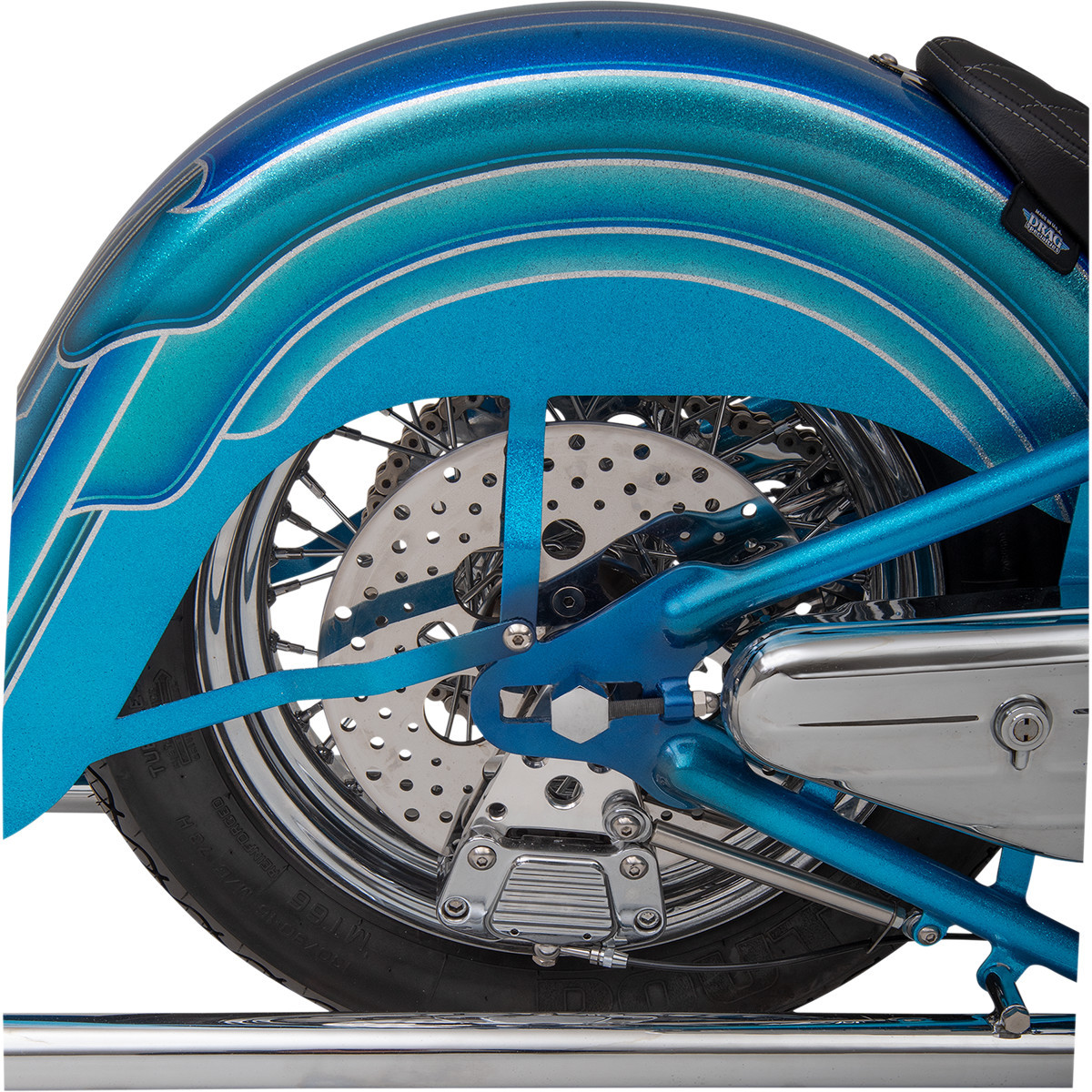 Drag Specialties - Drilled Brake Rotor - Rear - 11.5" - Harley-Davidson