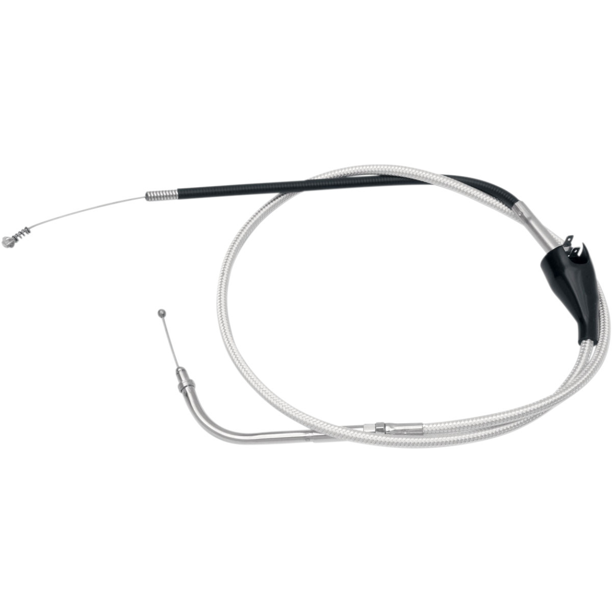 Magnum Shielding #3427 - Sterling Chromite II® Braided Idle Cable for Harley-Davidson - Cruise - 41-1/2"