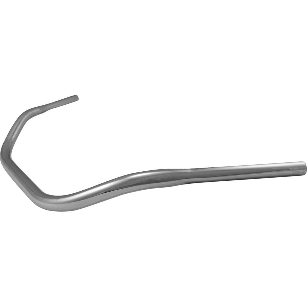 LA Choppers #LA-7312-01 - Hefty 1-1/4" Handlebar - Beach Bar - Chrome