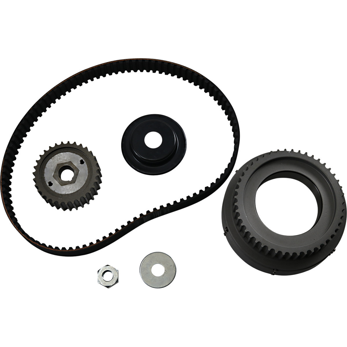 Belt Drives LTD. #47-31TK-1 - Belt Drive Kit - 1-1/2" - 11 mm - Kick Start - Taper Shaft - '41-'54 Big Twin