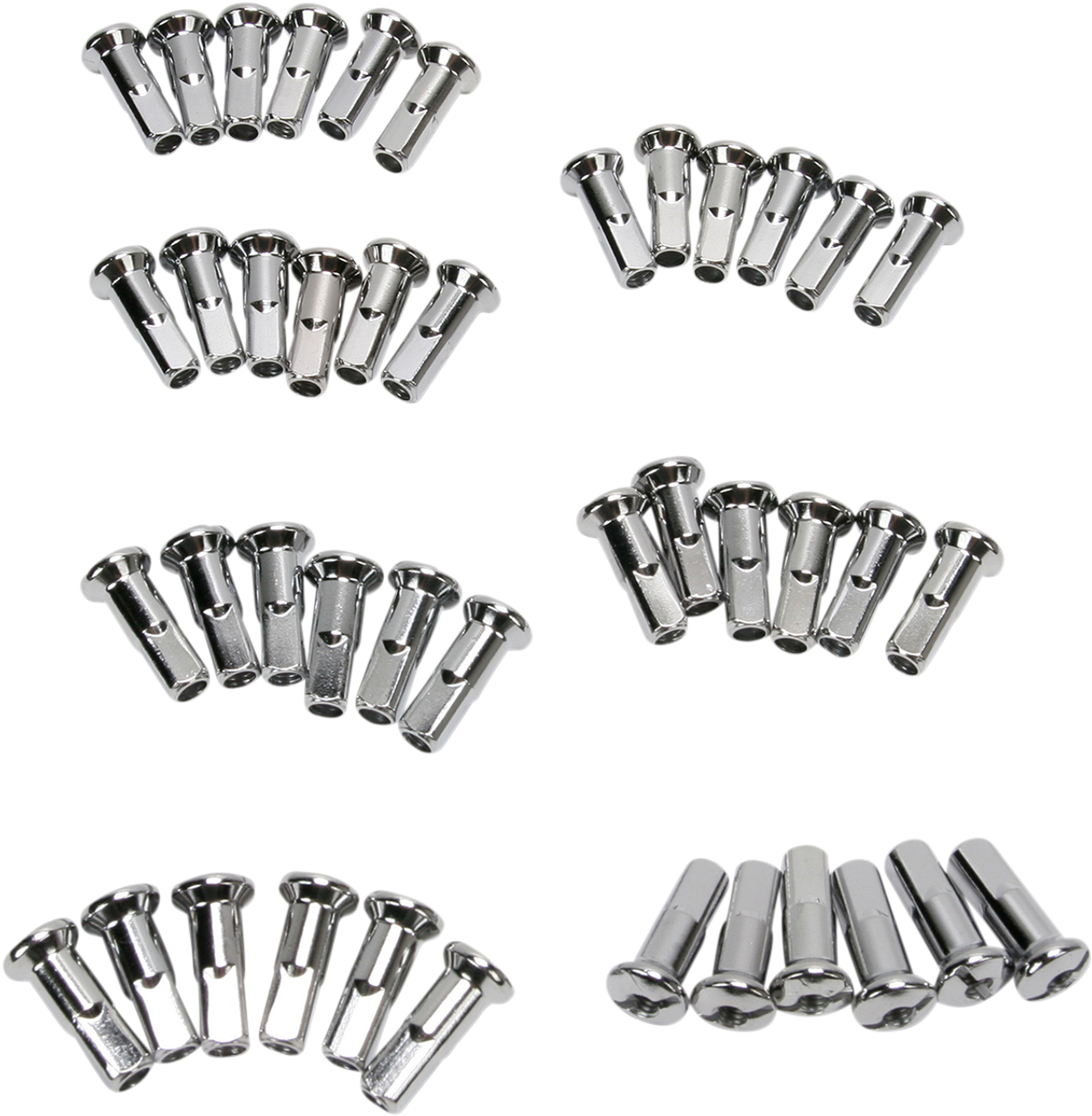 Spoke Nipples - Chrome - Standard Length
