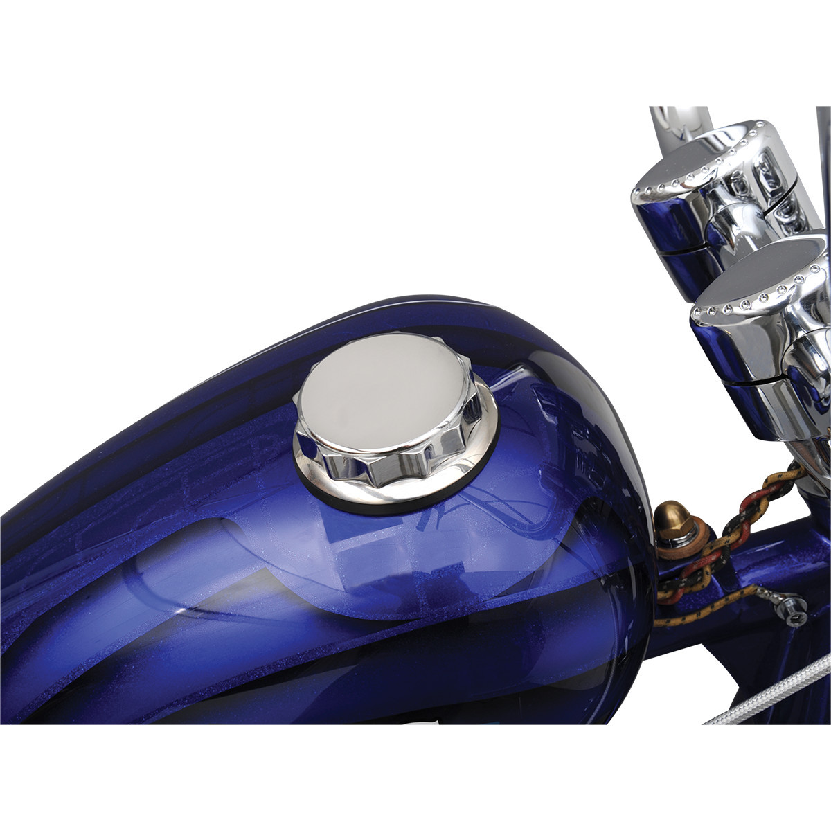 Drag Specialties - Deluxe Gas Cap - Twist-on with Vent