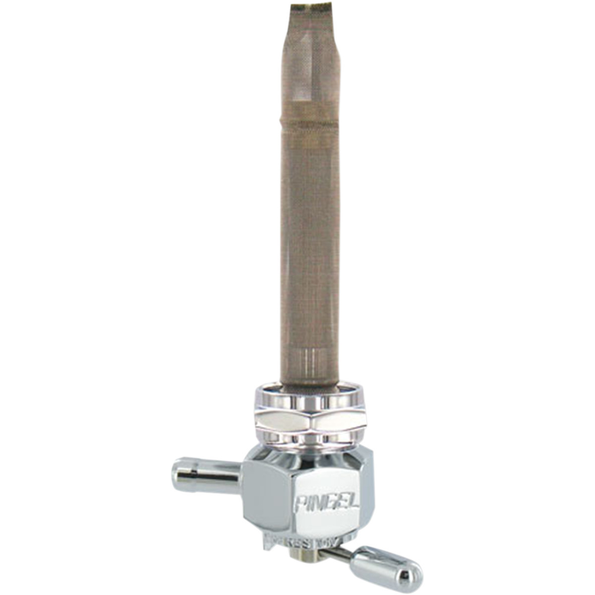 Pingel #1311-CH - Hex Fuel Valve - Chrome - 22 mm