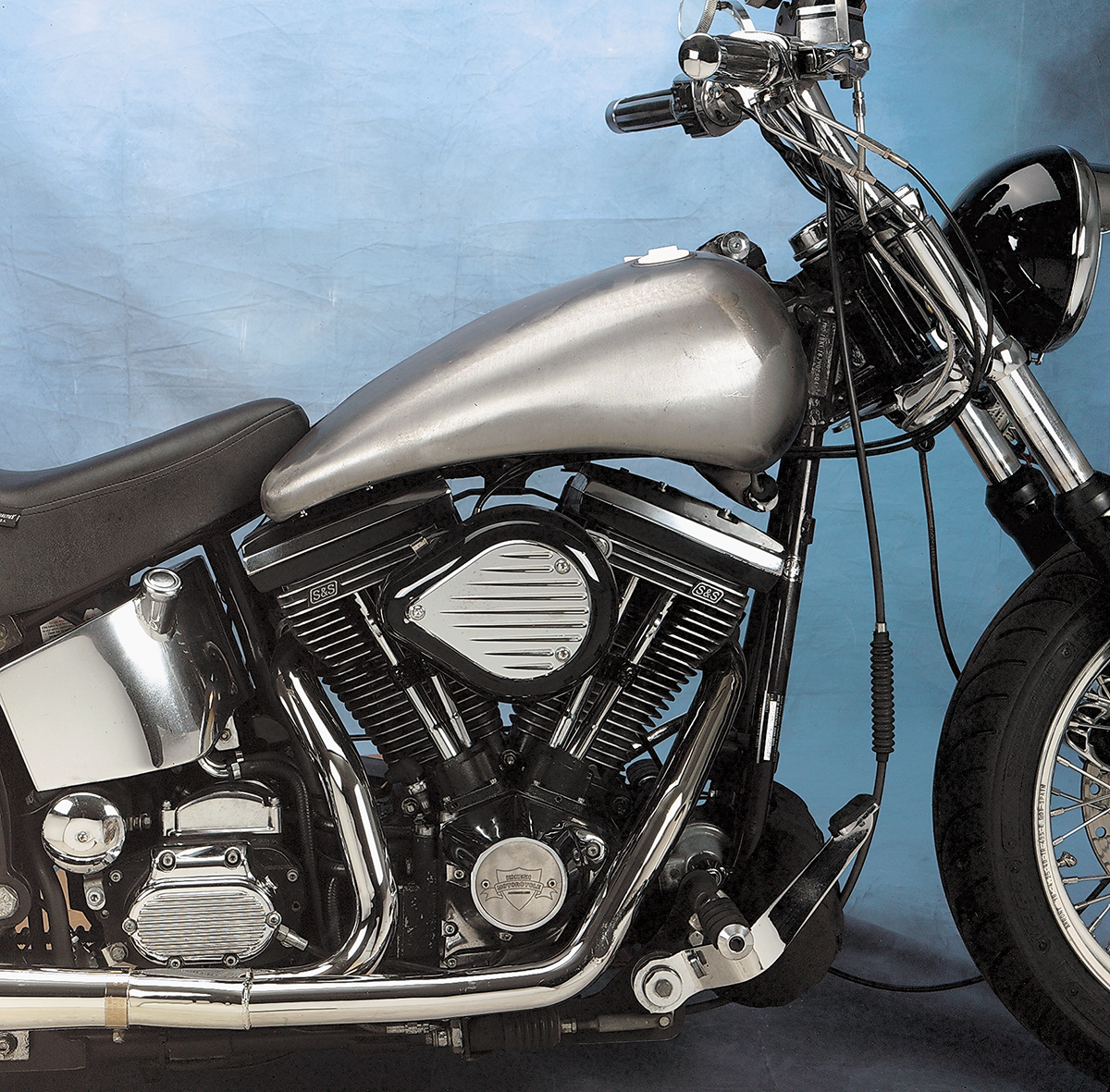 Flat-Side Gas Tank - 2" Extended - 5.2 Gallons