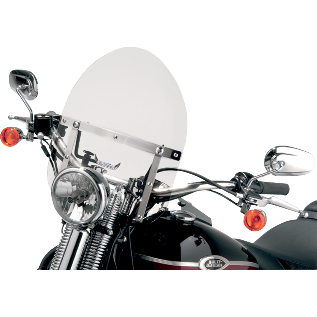 Slipstreamer #HD-0-C - Mini Police Windshield - Clear