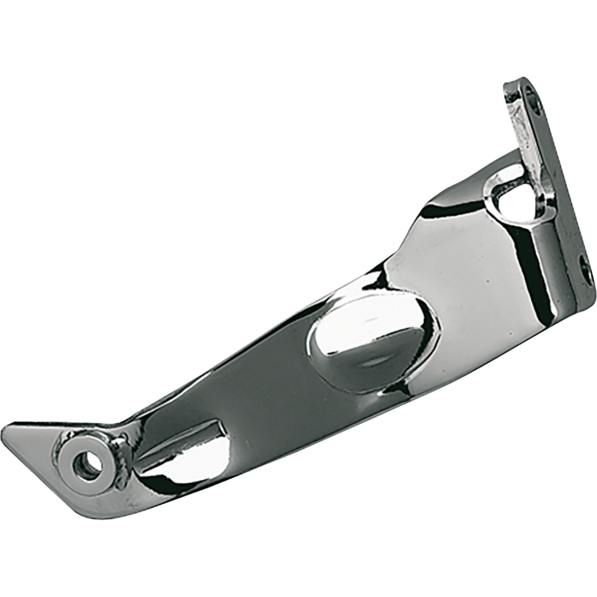 Drag Specialties - Floorboard Mounting Bracket - Left Rear - Chrome - FLST