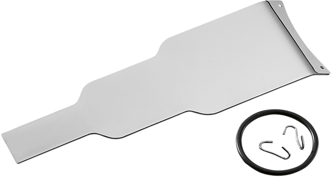 Dash Panel for Fat Bob-Style Tank - Chrome