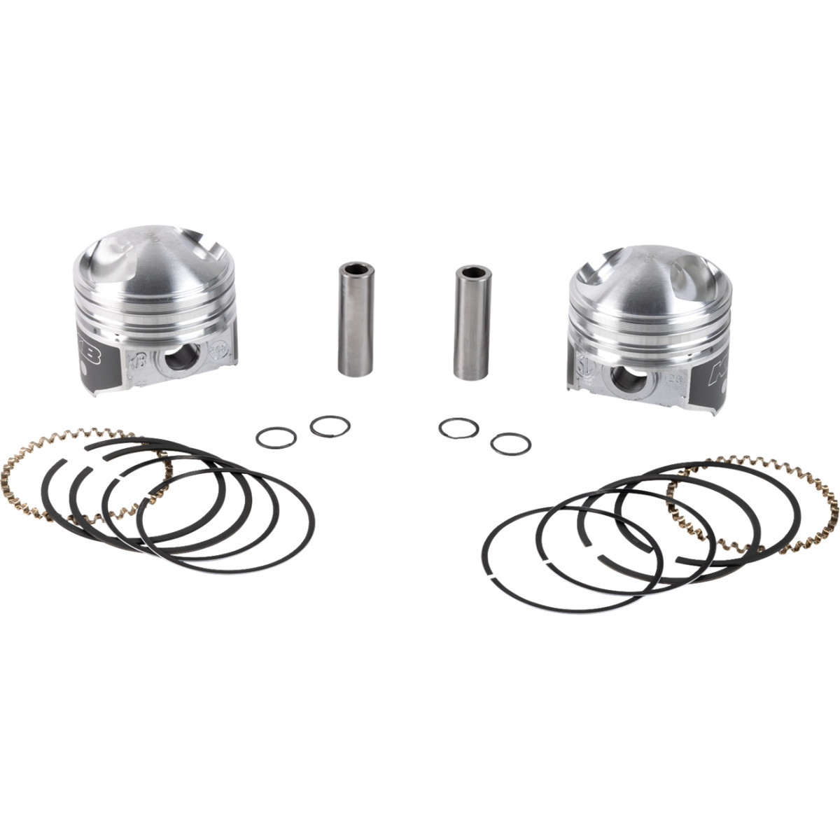 KB Performance #KB263.040 - Piston Kit - 3.437" +0.040" - 9.0:1 CR - 74" Big Twin