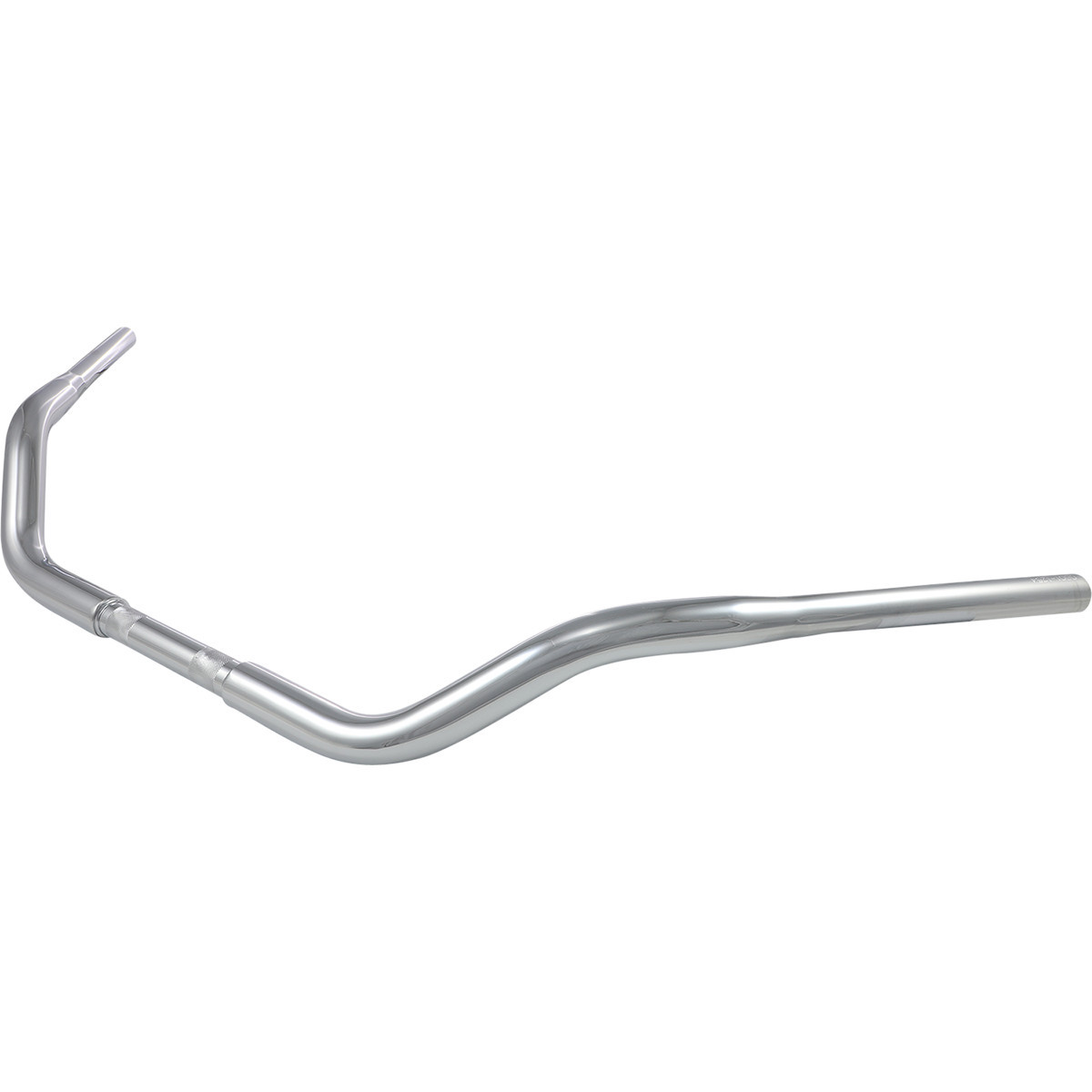 LA Choppers #LA-7303-01 - 1-1/4" Big Johnson FL Handlebar - Dimpled - Chrome