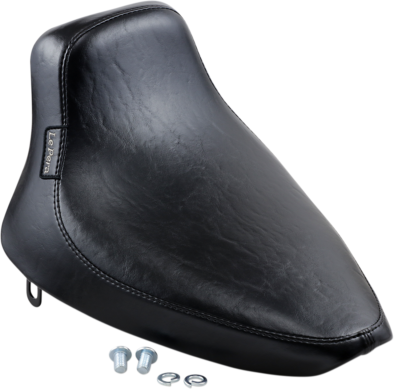 Le Pera #LN-850 - Silhouette Solo Seat - Smooth - Black - Softail '84-'99