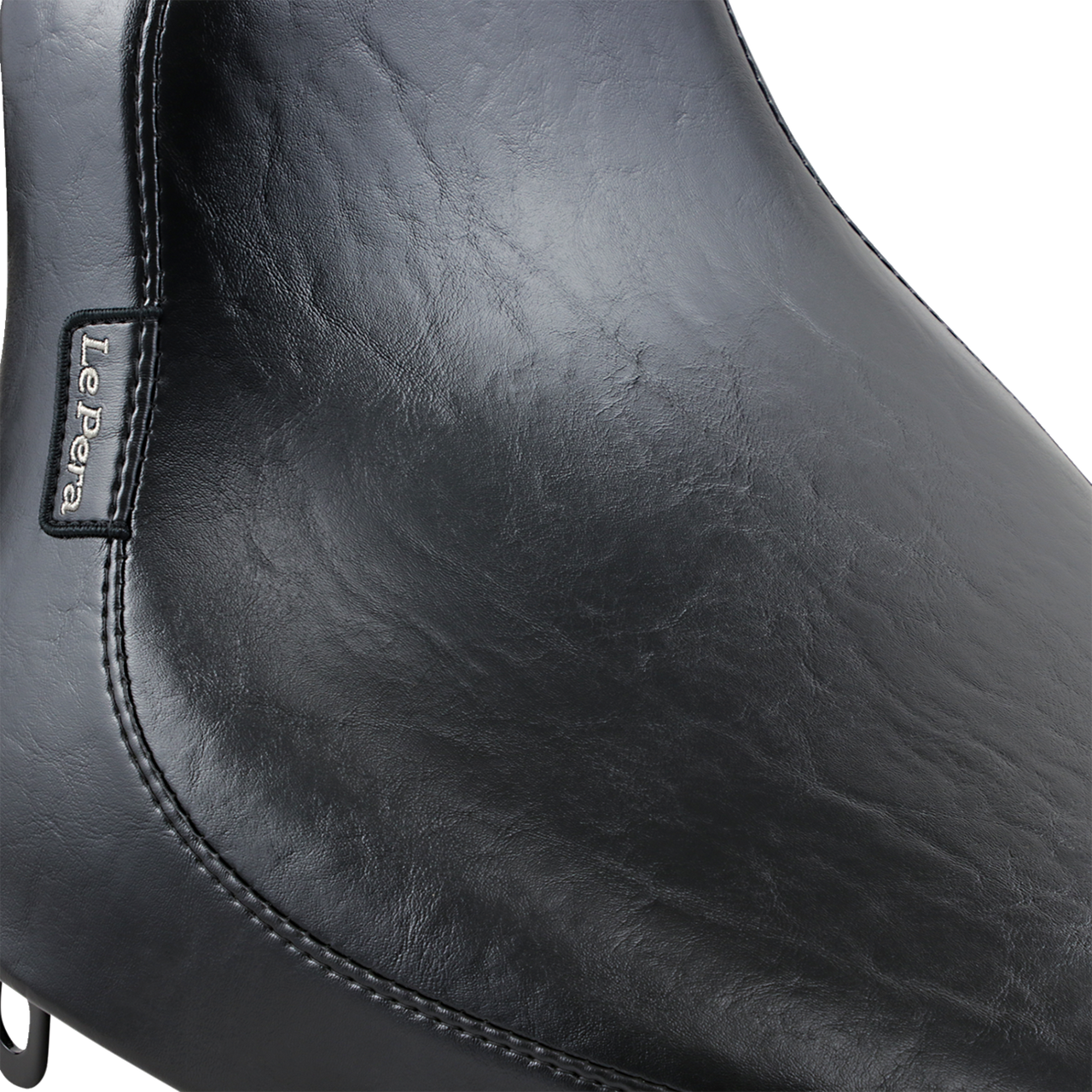 Le Pera #LN-850 - Silhouette Solo Seat - Smooth - Black - Softail '84-'99