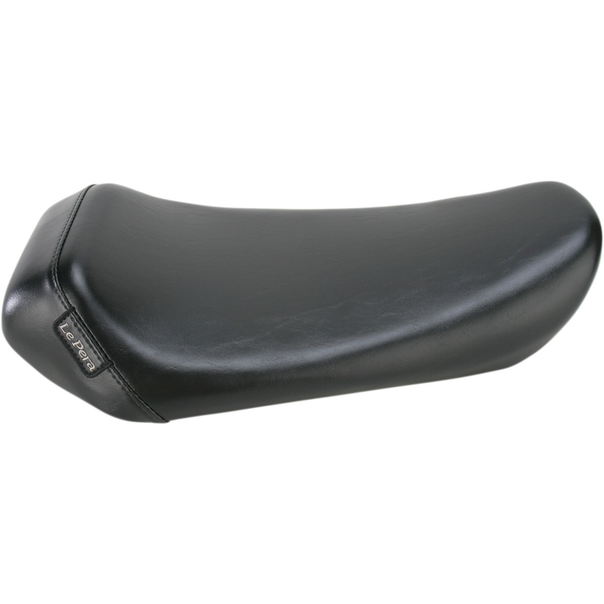LE Pera #L-001 - Bare Bones Solo Seat - Smooth - Black - FXD '91-'95