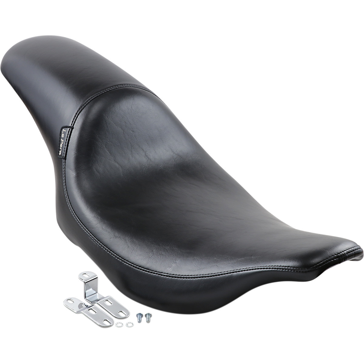 LE Pera #L-867 - Silhouette Full-Length Seat - Smooth - Black - FLT '91-'96