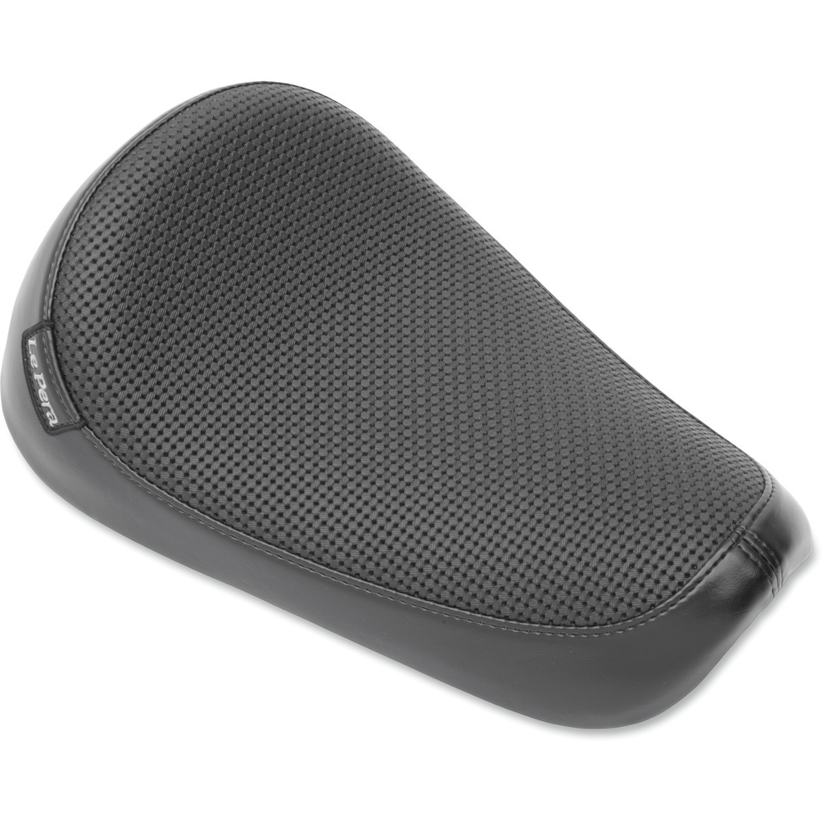 LE Pera #L-876 - Silhouette Solo Seat - Basketweave - Black - XL '82-'03