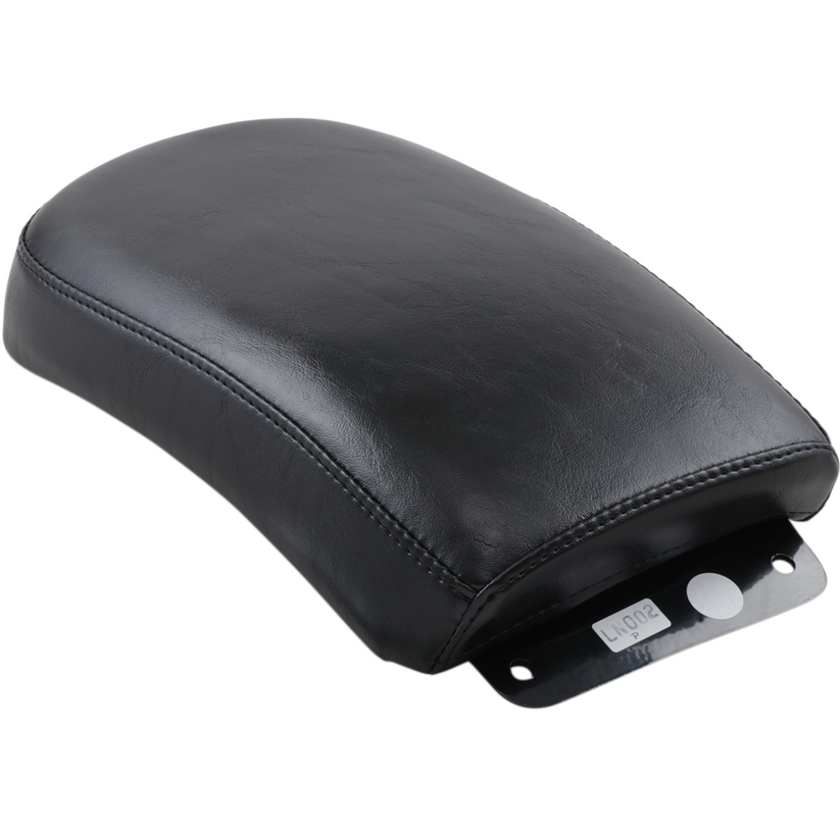 LE Pera #LN-002P - Bare Bones Pillion Pad - Smooth - Black - FX/FL '64-'84