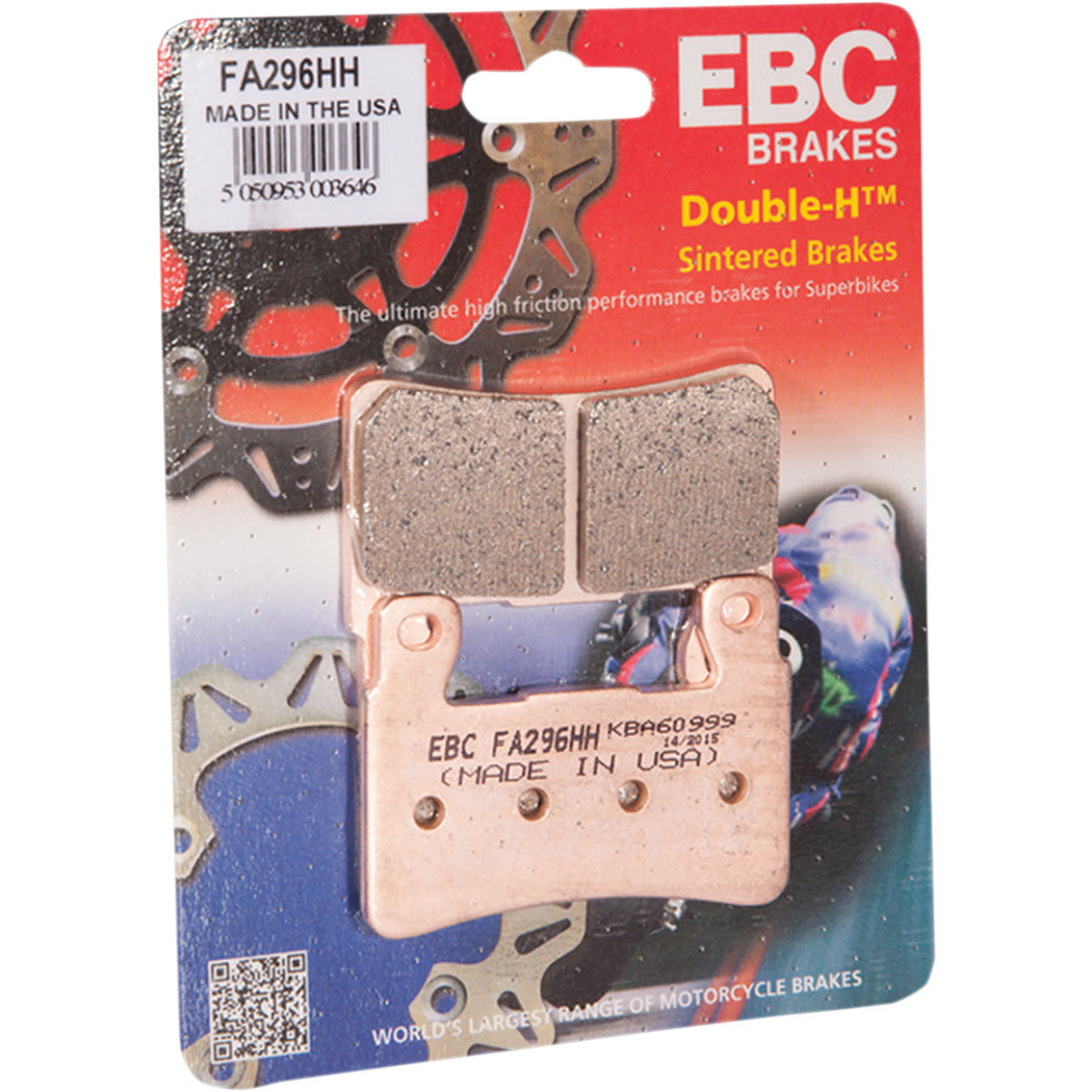 EBC #FA296HH - HH Brake Pads