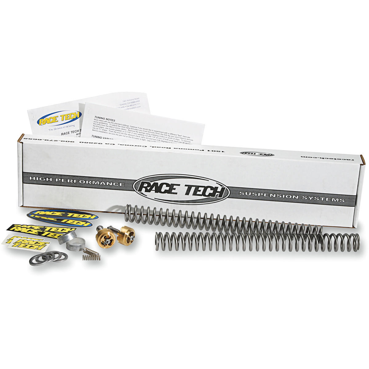 Race Tech #FLEK S3590 - Complete Front End Suspension Kit - 0.90 kg/mm Spring