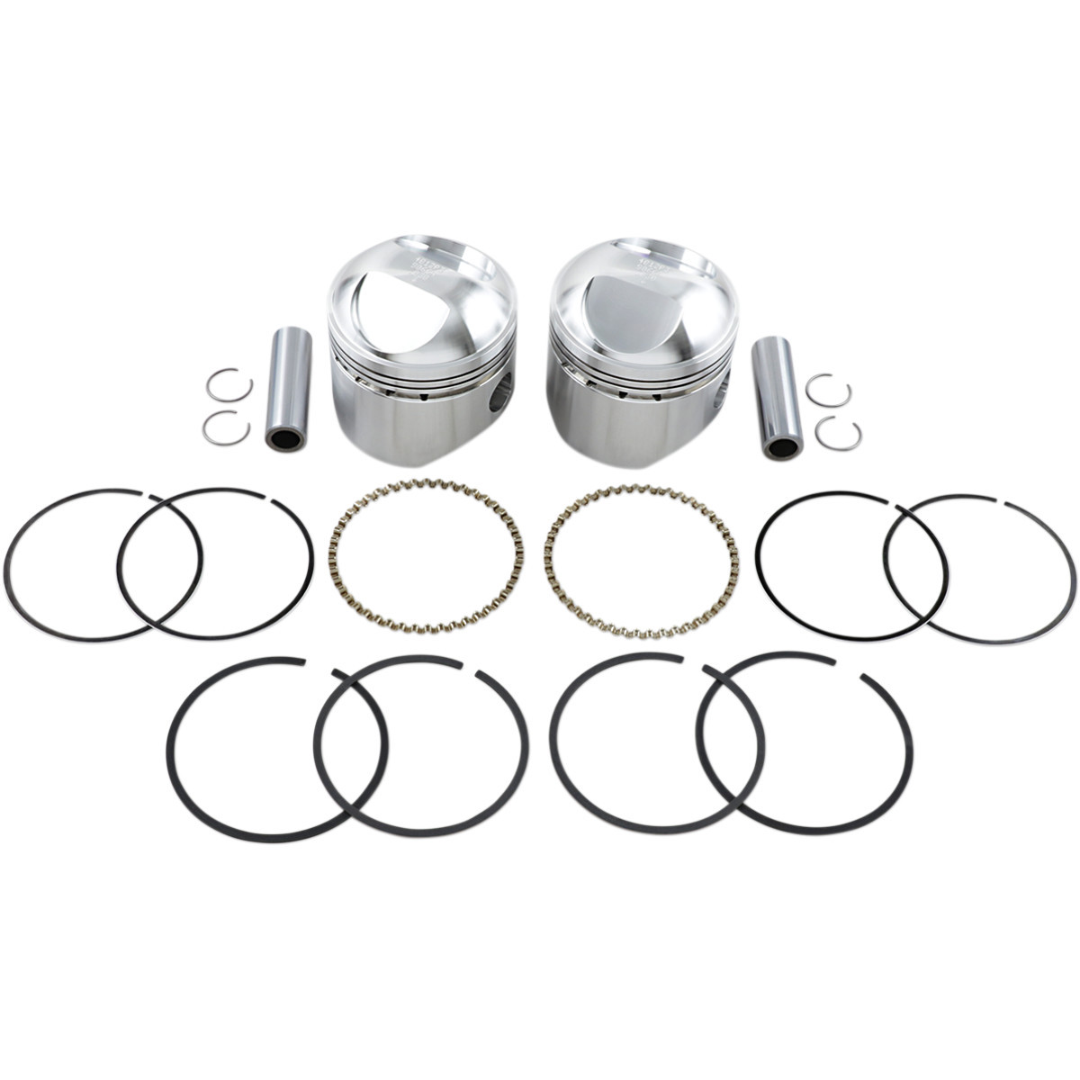 Wiseco #K1608 - Piston Kit - +0.030" - Big Twin