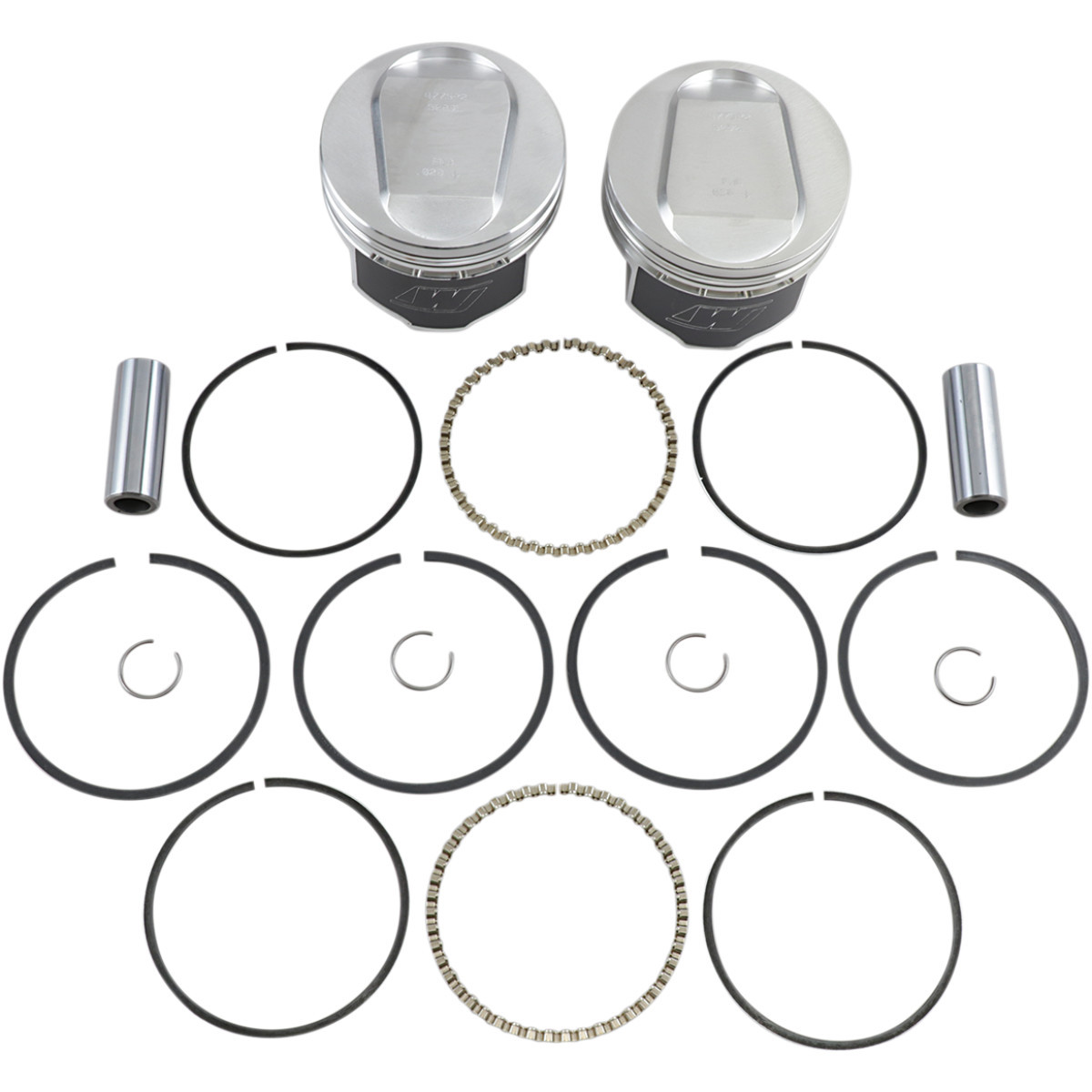 Wiseco #K1716 - Piston Kit - +0.020" - Evolution Big Twin 1340 cc