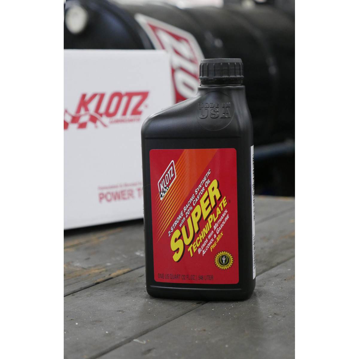 Klotz OIL #KL-100 - 2-Cycle Oil - 1 U.S. quart