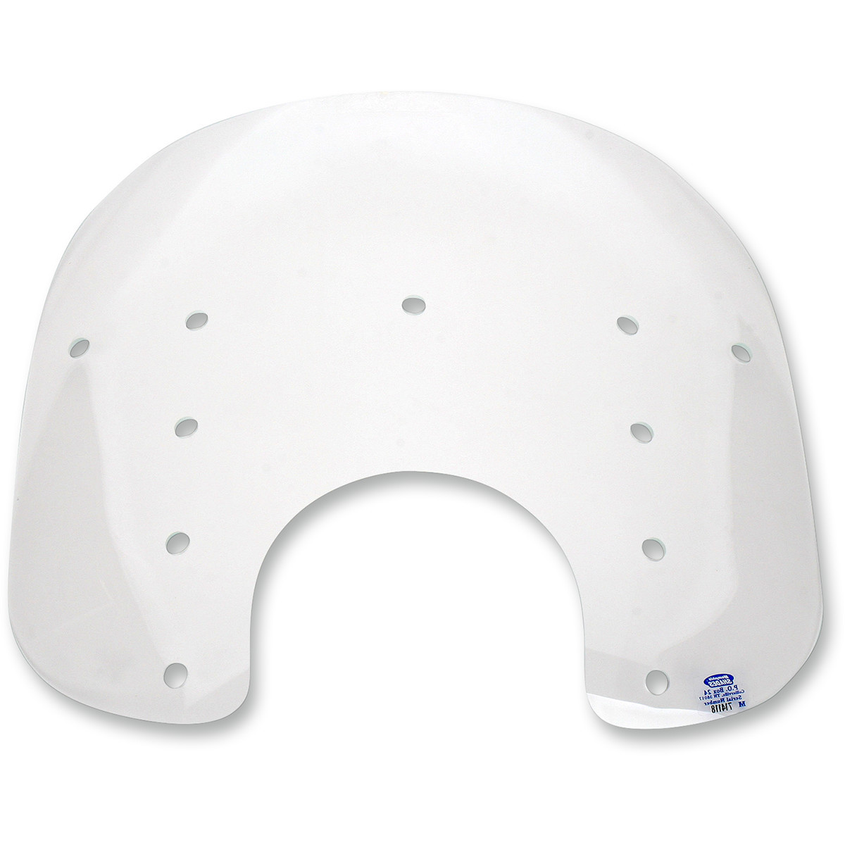Memphis Shades #MEP3110 - Fats Windshield - 13" - Clear