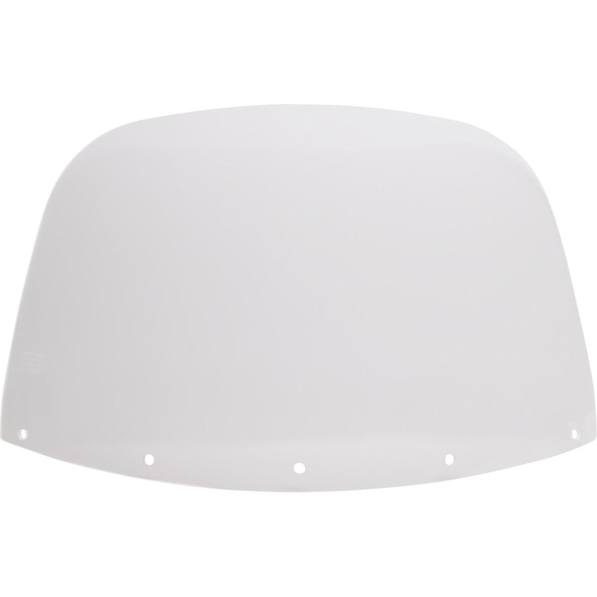 Memphis Shades #MEP8020 - Windshield - 12" - Clear - '86-'95 FLHT