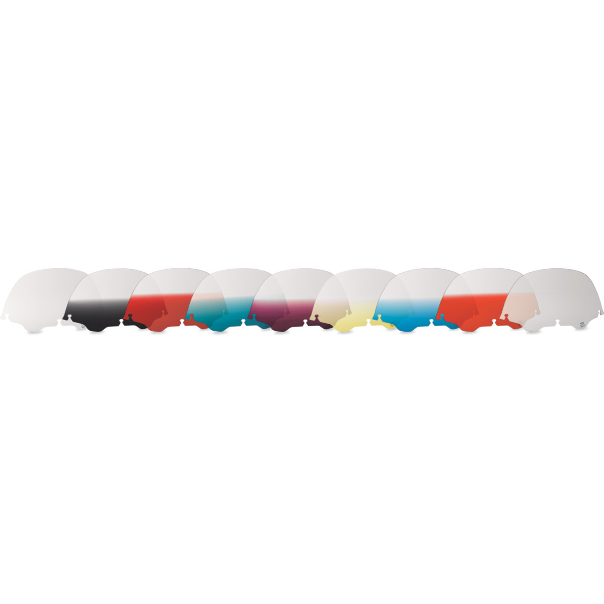 Memphis Shades #MEP8130 - Windshield - 15" - Clear - '96-'13 FLHT