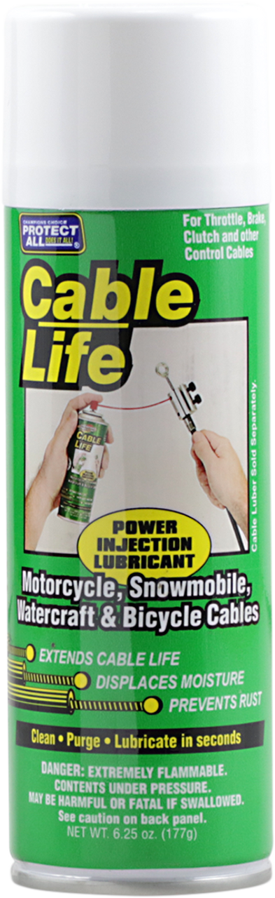 Cable Life Lubricant - 6.25 oz. net wt. - Aerosol