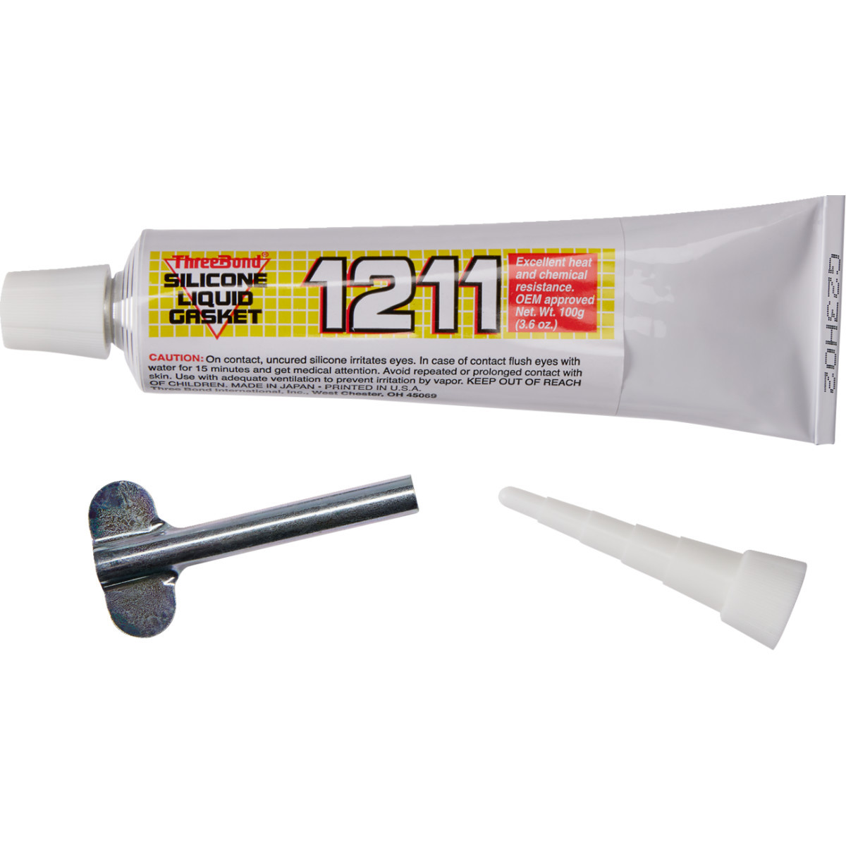 Threebond #1211AT100 - Silicone Gasket - 3.5 oz. net wt.