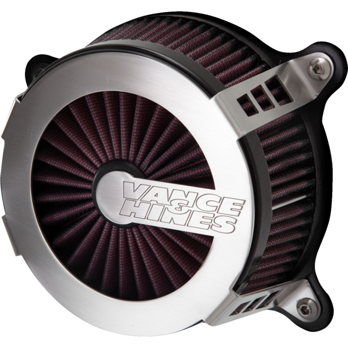 Vance & Hines #70366 - VO2 Cage Fighter Air Intake Kit - Brushed