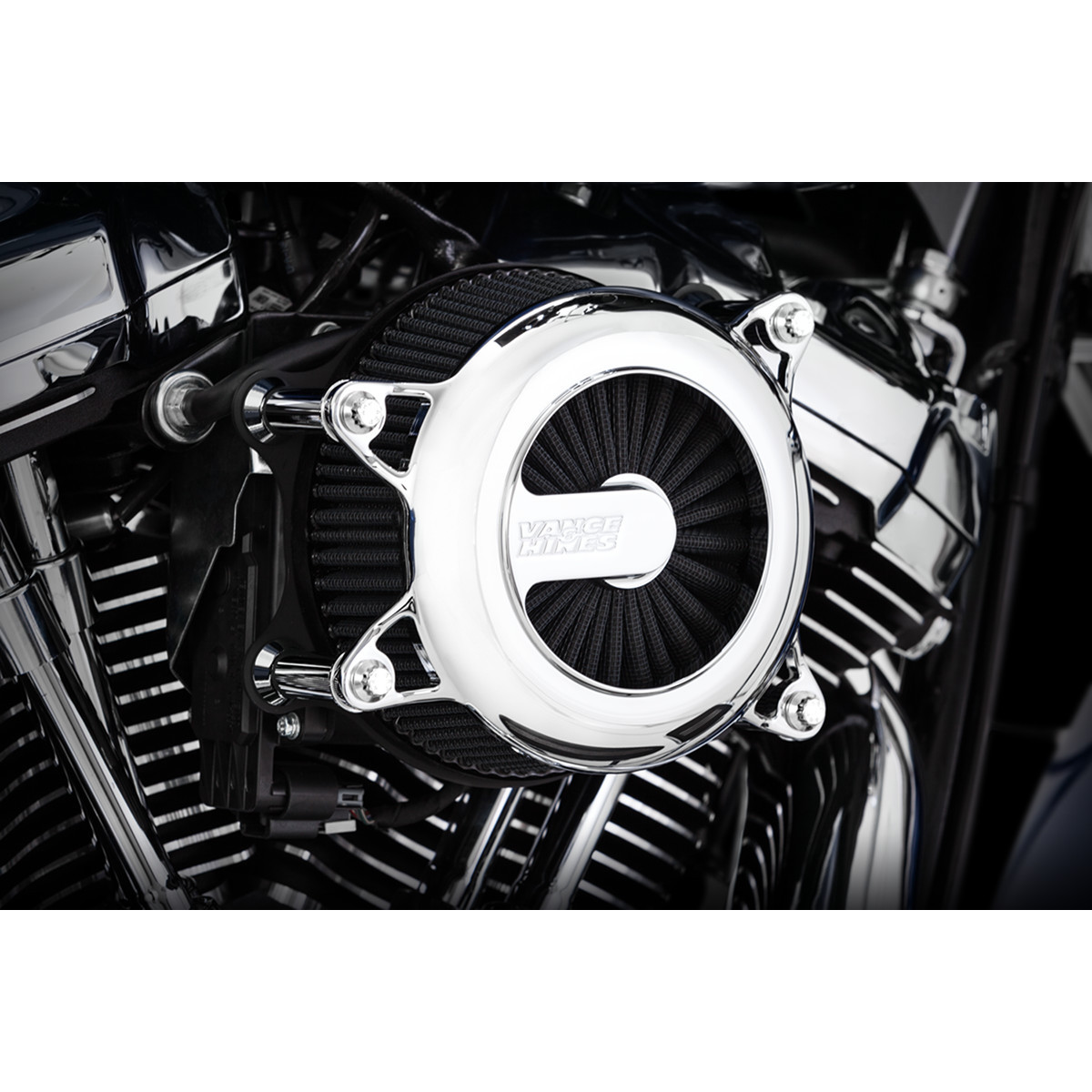 Vance & Hines #70371 - VO2 Rogue Air Intake Kit - Chrome