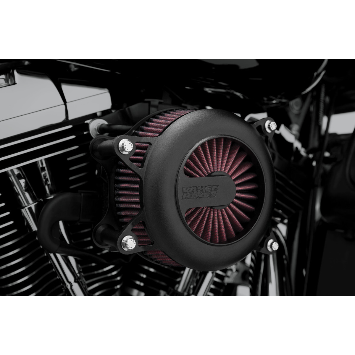 Vance & Hines #40375 - VO2 Rogue Air Intake Kit - Wrinkle Black