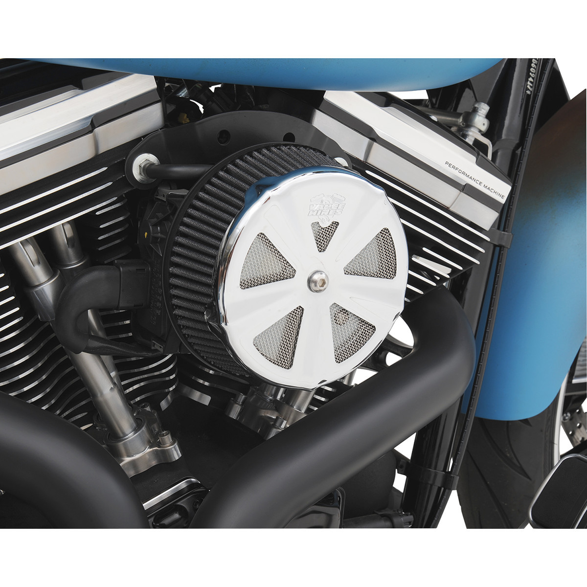 Vance & Hines #71017 - Air Cleaner Cover - Chrome