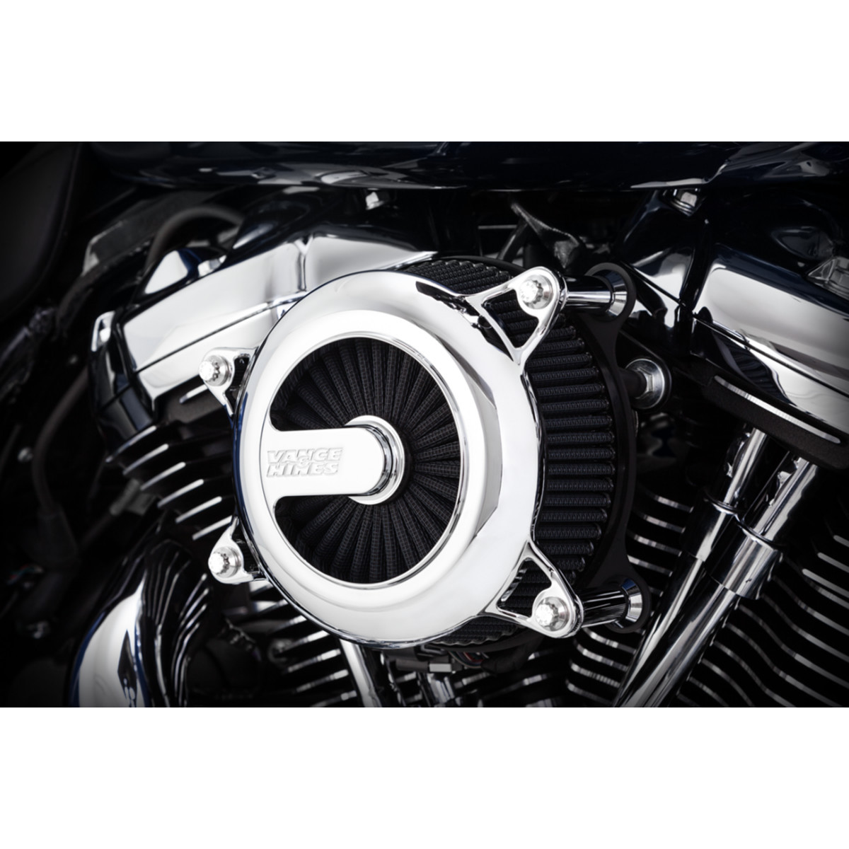 Vance & Hines #70375 - VO2 Rogue Air Intake Kit - Chrome
