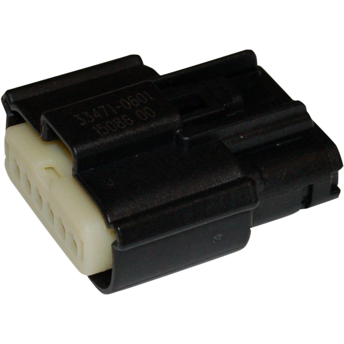 Namz #NM-33471-0601 - Molex MX 150 Connector - 6 Pin Female - Black