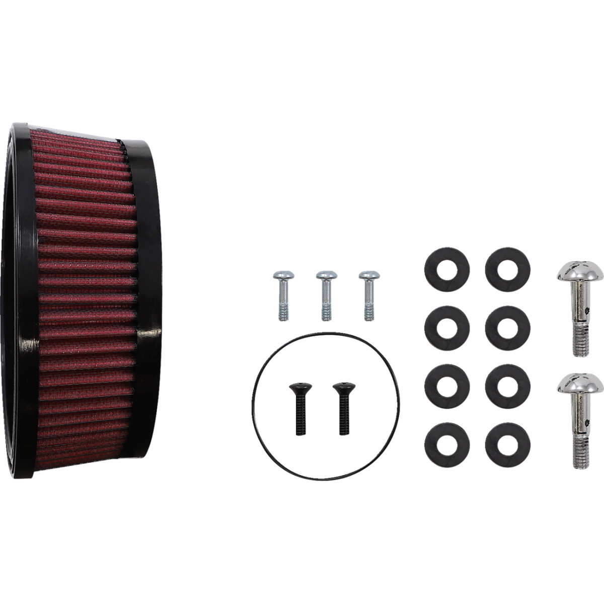 S&S Cycle #170-0718A - Air Stinger Stealth Air Cleaner Kit - Black