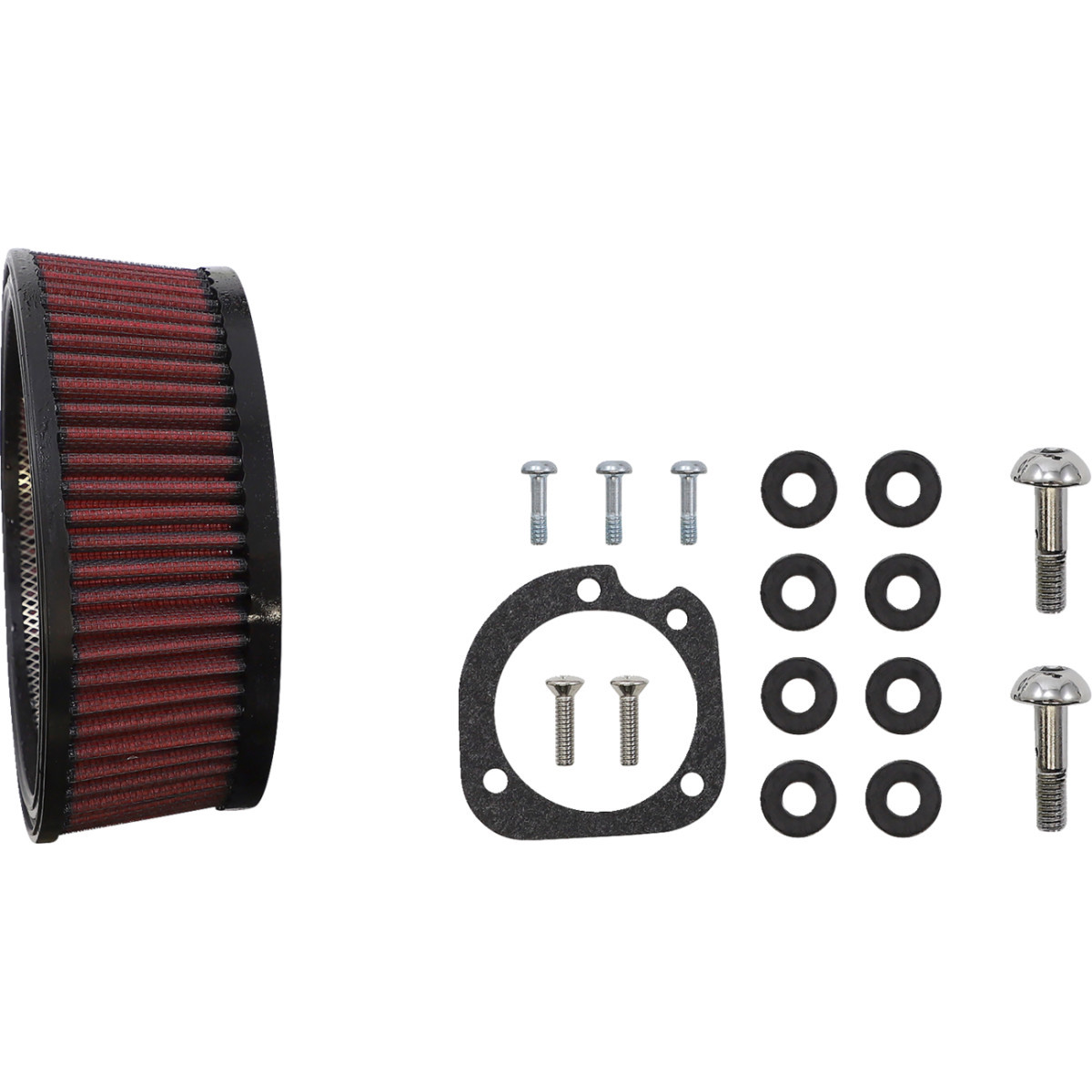 S&S Cycle #170-0721A - Air Stinger Stealth Air Cleaner Kit - Chrome