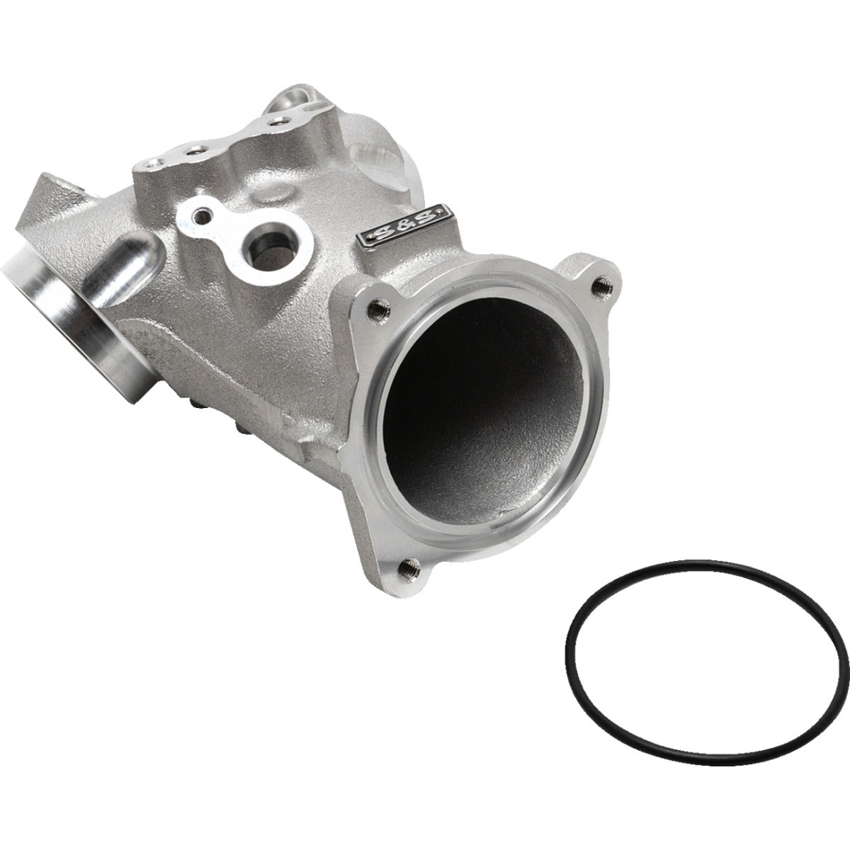 S&S Cycle #160-0241A - Performance Intake Manifold - M8 - 55 mm - Silver