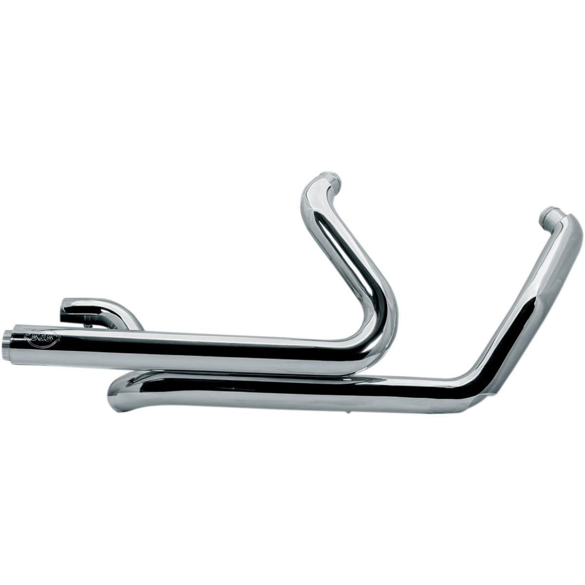 S&S Cycle #550-0704 - Power Tune® Dual Headers - Chrome