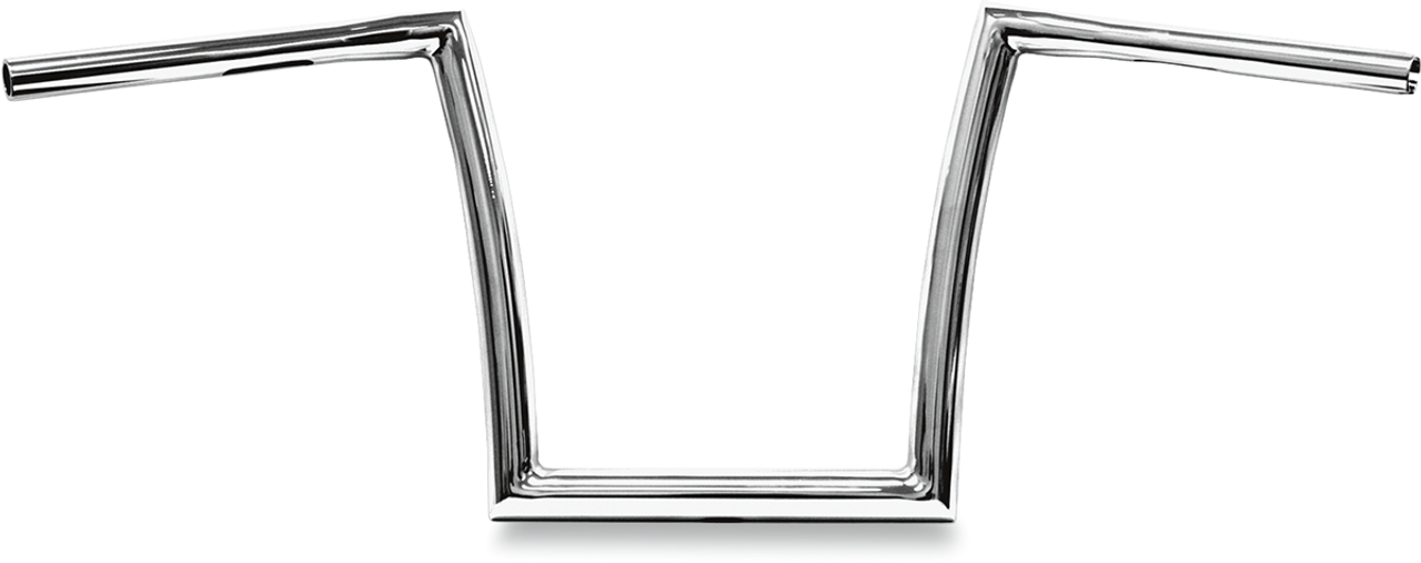 Handlebar - Strip - Fat Bobber - 1-1/4" - 14" Rise - Chrome