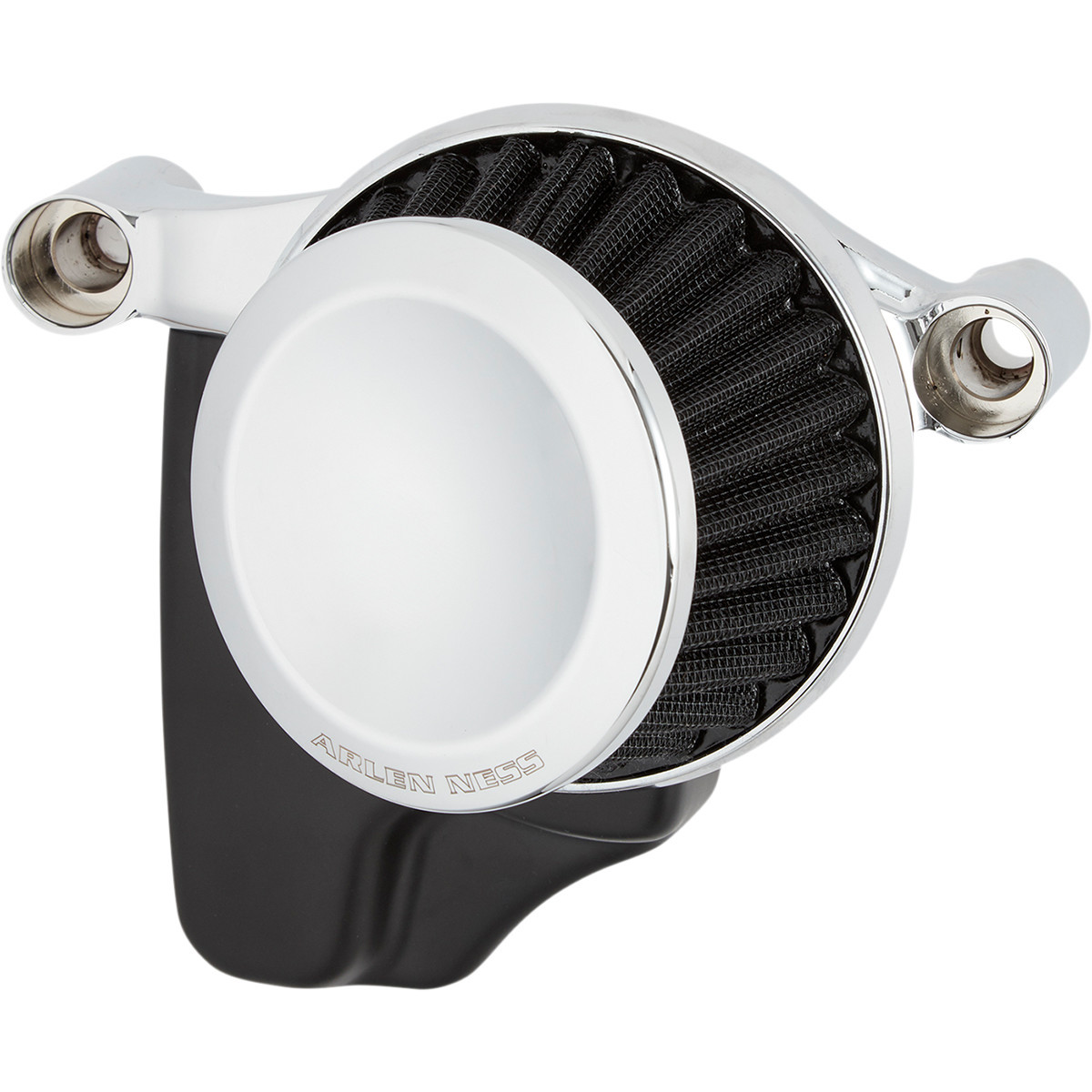 Arlen Ness #600-023 - Mini 22° Air Cleaner Kit - Chrome