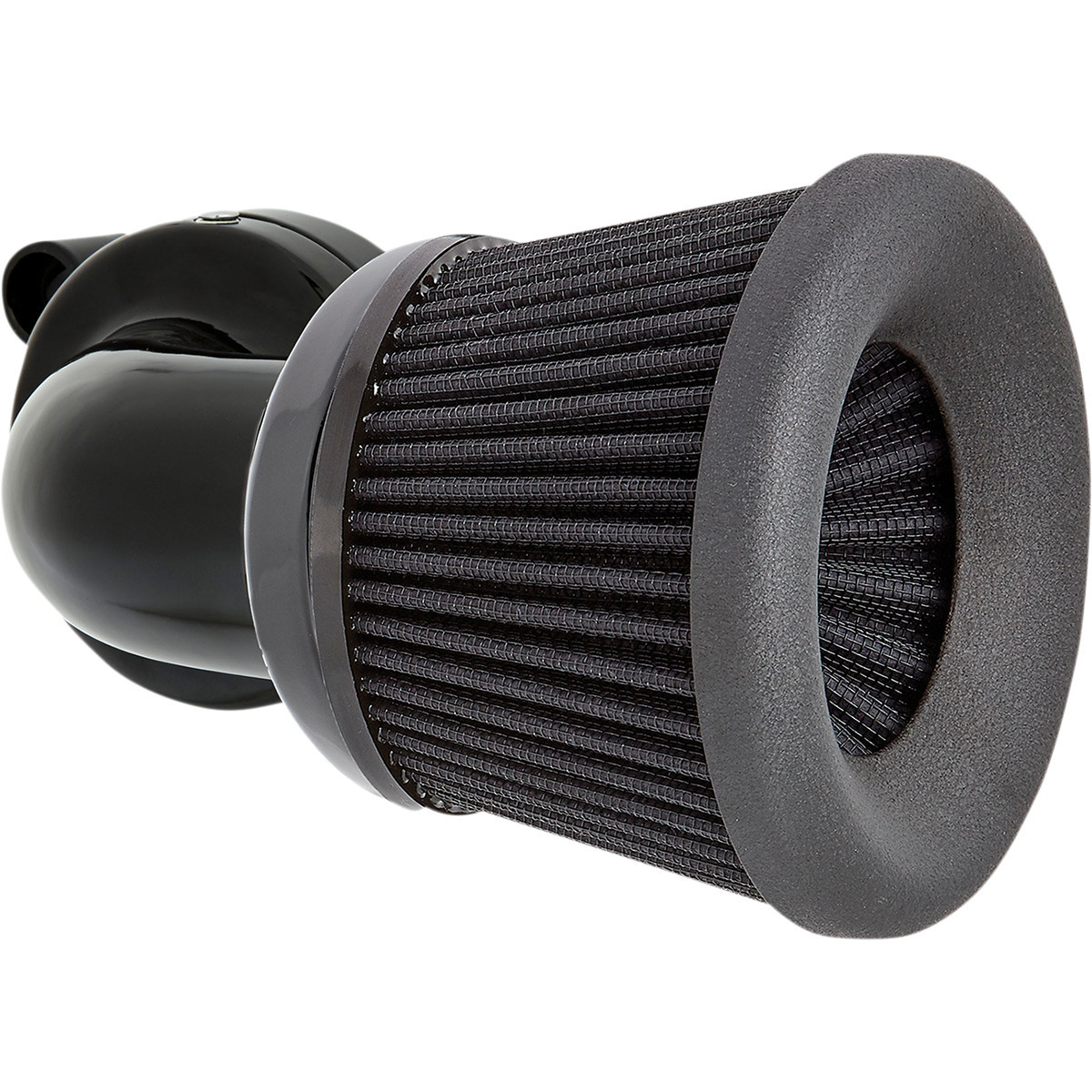 Arlen Ness #600-030 - Velocity 90° Air Cleaner Kit - Black