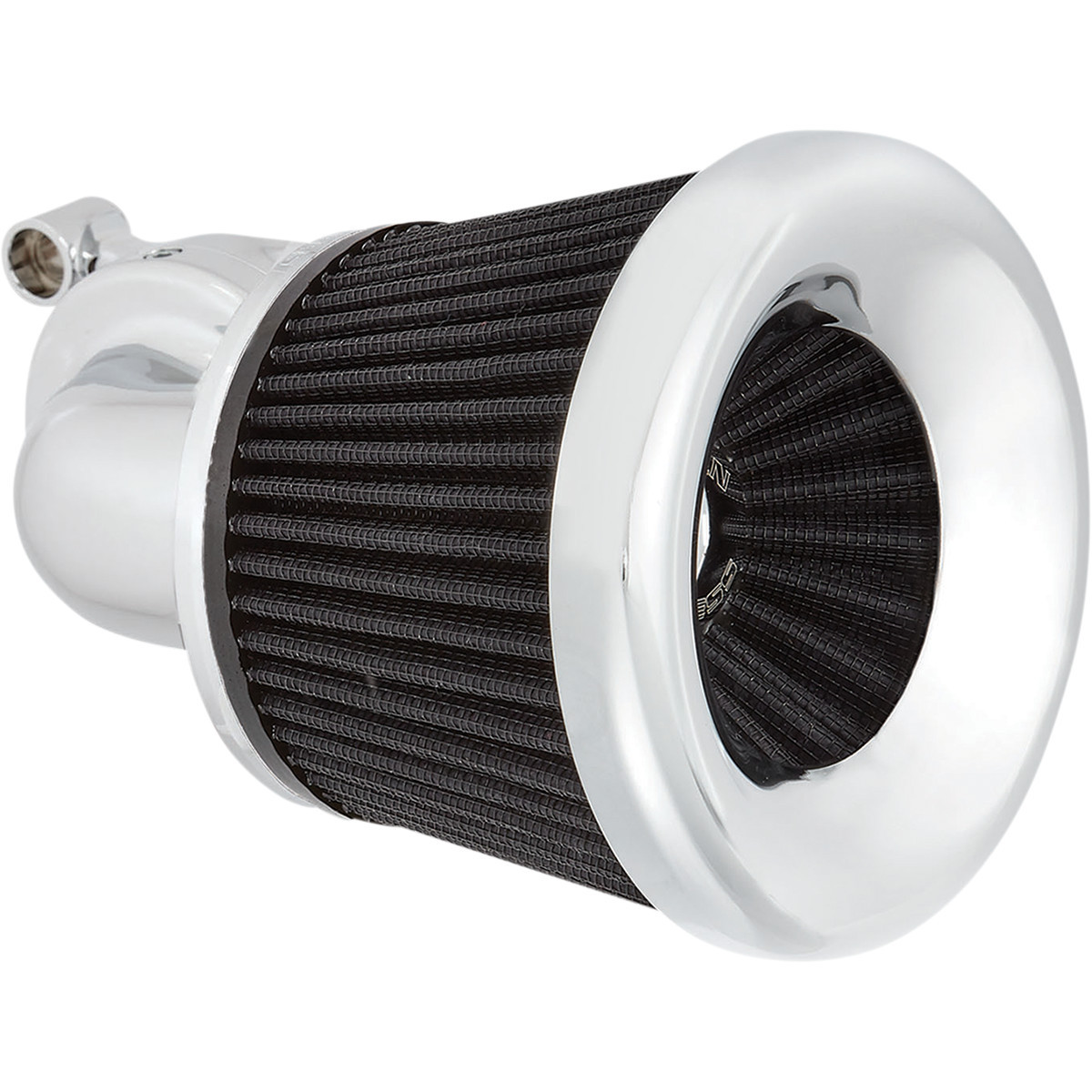 Arlen Ness #600-033 - Velocity 90° Air Cleaner Kit - Chrome