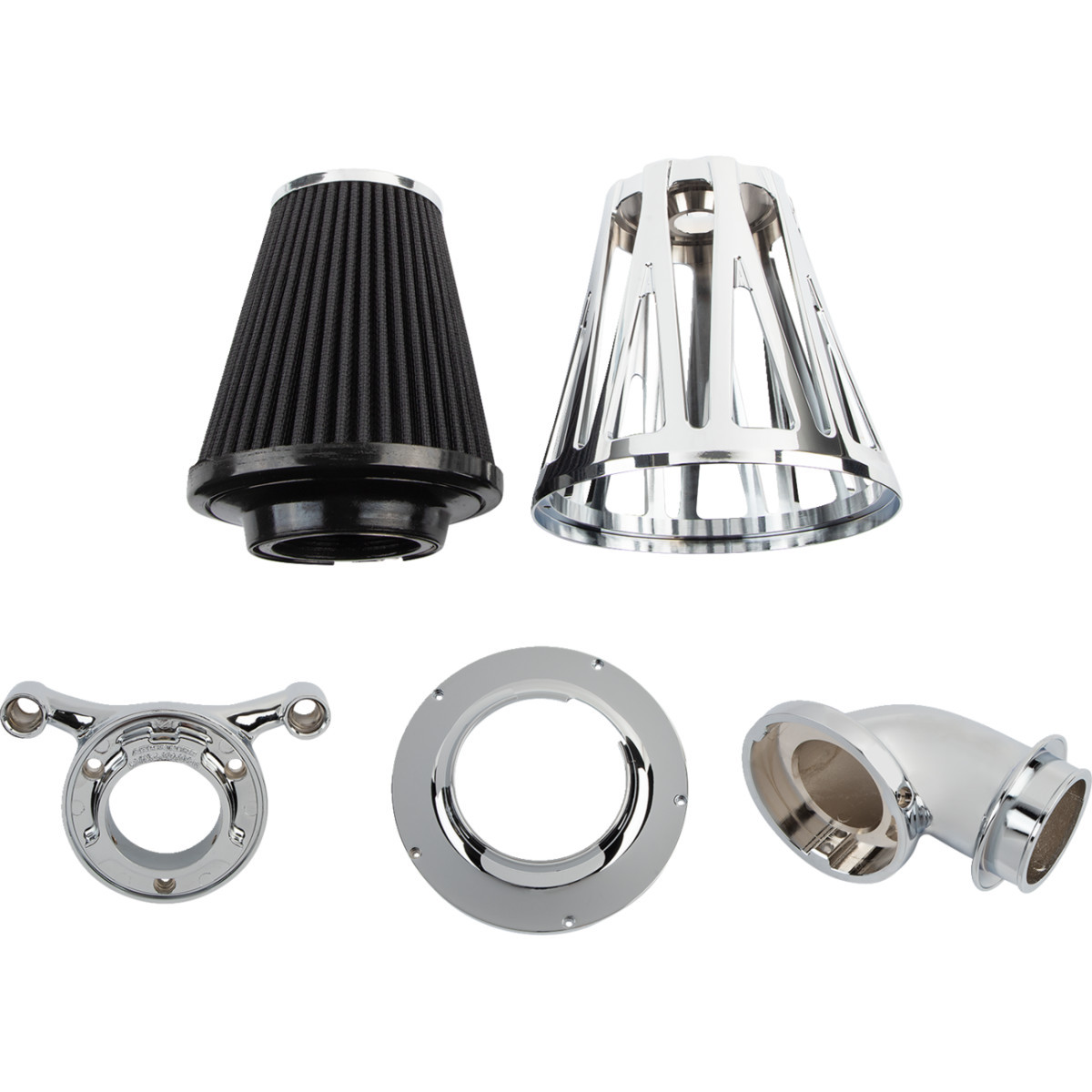 Arlen Ness #600-089 - Monster Sucker® Air Cleaner - Chrome