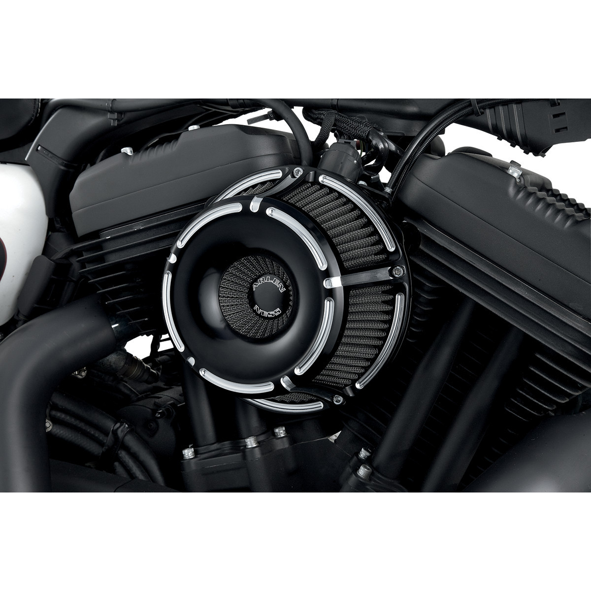 Arlen Ness #18-925 - Inverted Series Air Cleaner Kit - Black