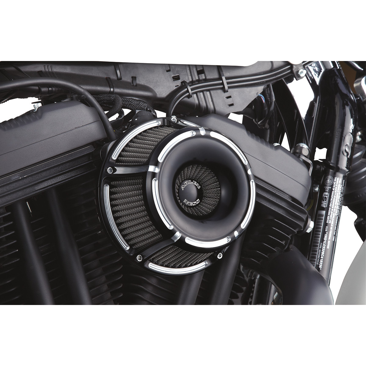 Arlen Ness #18-925 - Inverted Series Air Cleaner Kit - Black