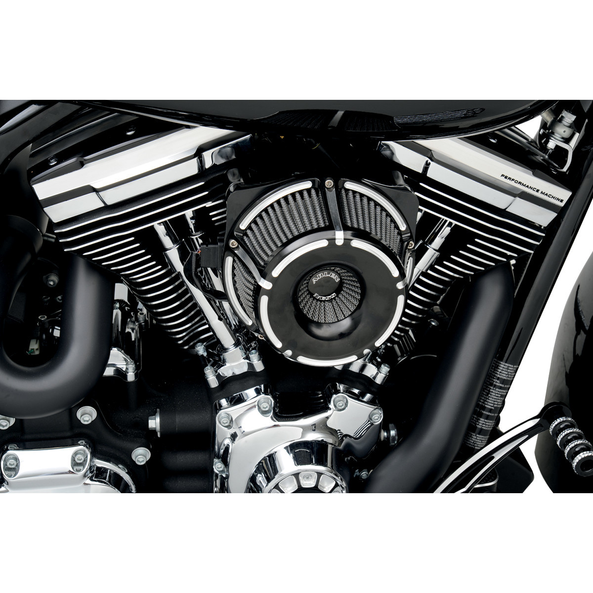 Arlen Ness #18-925 - Inverted Series Air Cleaner Kit - Black