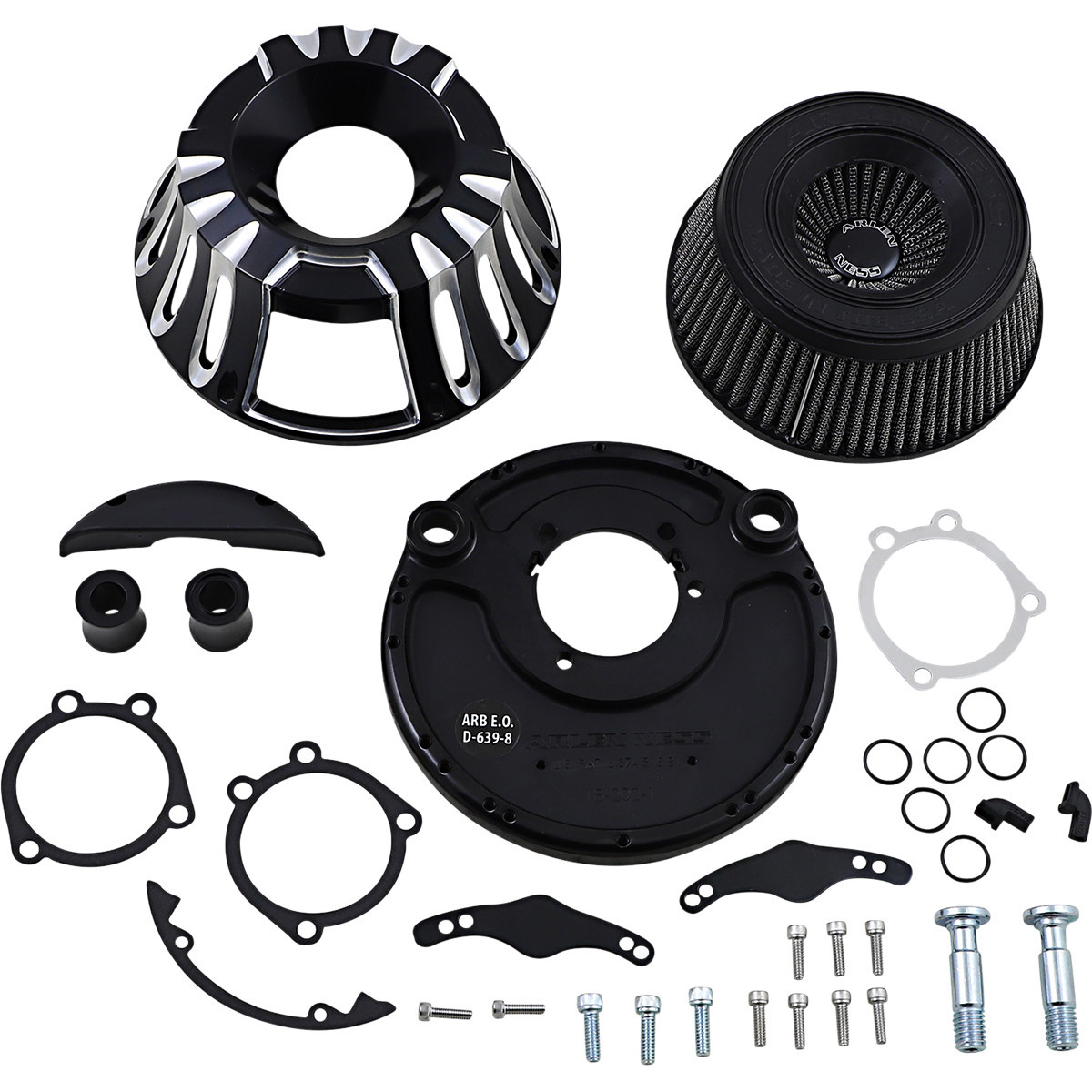 Arlen Ness #18-931 - Inverted Series Air Cleaner Kit - Black